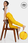 Rosaline Girls Woven Pyjama - Empire Yellow — thumbnail 1